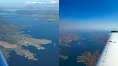 Lago Serra da Mesa impressiona em registros aéreos inéditos no interior de Goiás