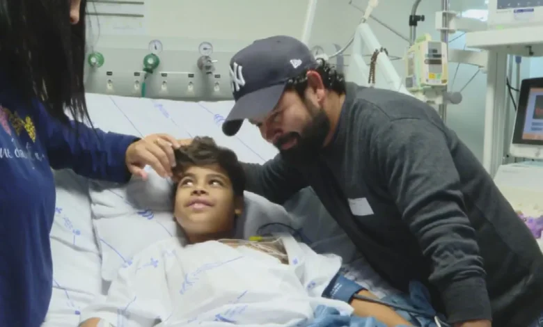 Lucas Barbosa é o primeiro a receber transplante de rim pediátrico em Goiás
