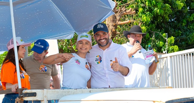 Lucas Vergílio intensifica campanha no interior com foco no setor produtivo