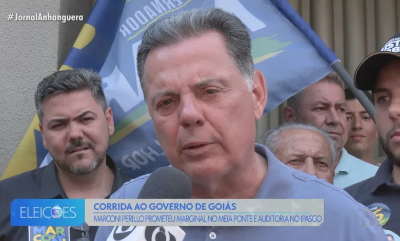 Marconi Perillo detalha propostas para Ipasgo e mobilidade em campanha por Goiás