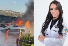Médica goiana vítima de explosão em lancha passa por quarta cirurgia