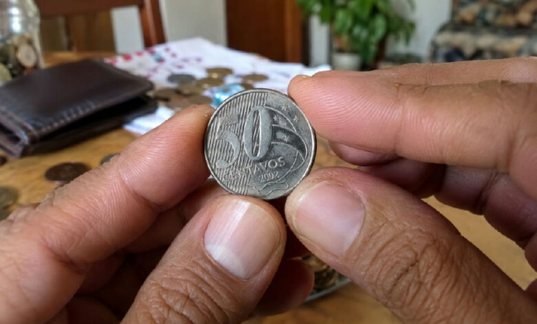 Moeda de 50 centavos: entenda por que erro de cunhagem atrai colecionadores
