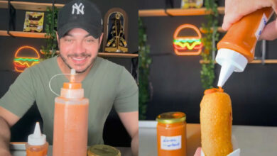 Molho de pimenta cremoso e versátil: chef de hamburgueria ensina receita de sucesso no liquidificador