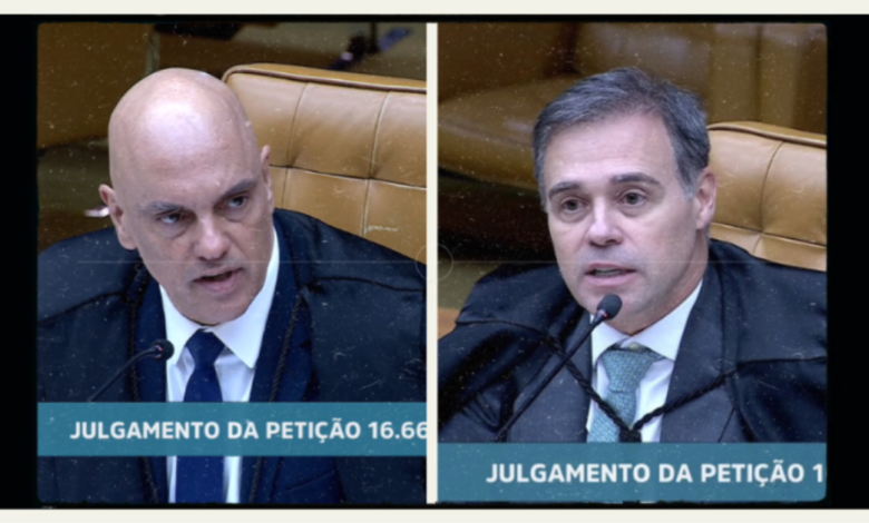 Moraes e Mendonça protagonizam embate tenso no STF sobre relatórios da Polícia Federal