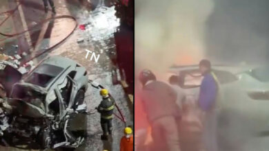 Motorista de 50 anos morre após colisão frontal e incêndio em trecho de obras na Go-020