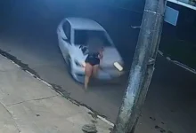 Mulher é atropelada intencionalmente pelo ex-companheiro em Aparecida de Goiânia