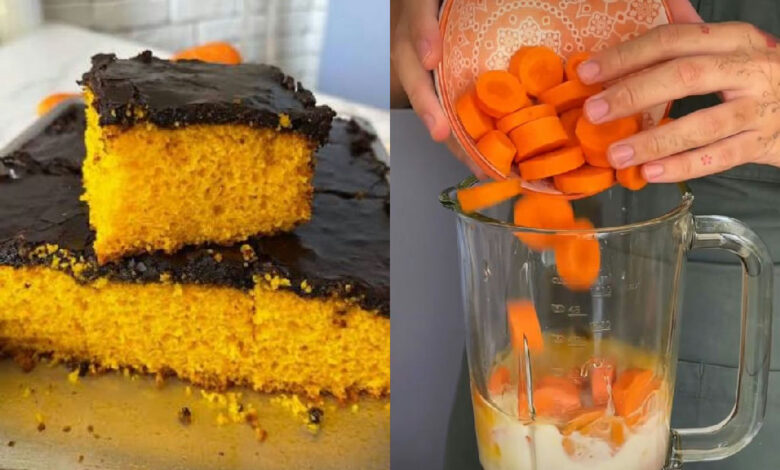 O segredo da confeiteira para um bolo de cenoura leve e macio