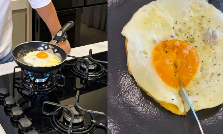 O segredo do chef Flavio Molinari para preparar o ovo frito perfeito