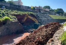 Obras de contenção na Marginal Botafogo exigem atenção redobrada de motoristas em Goiânia