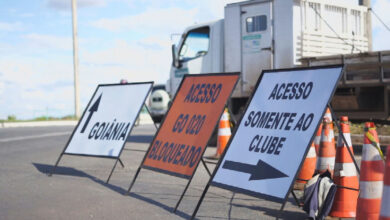 Obras na Go-020 alteram fluxo e exigem atenção redobrada de motoristas