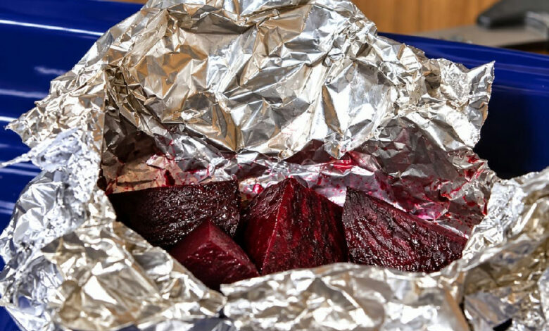 Por que chefs recomendam assar beterraba no papel-alumínio em vez de usar a panela de pressão