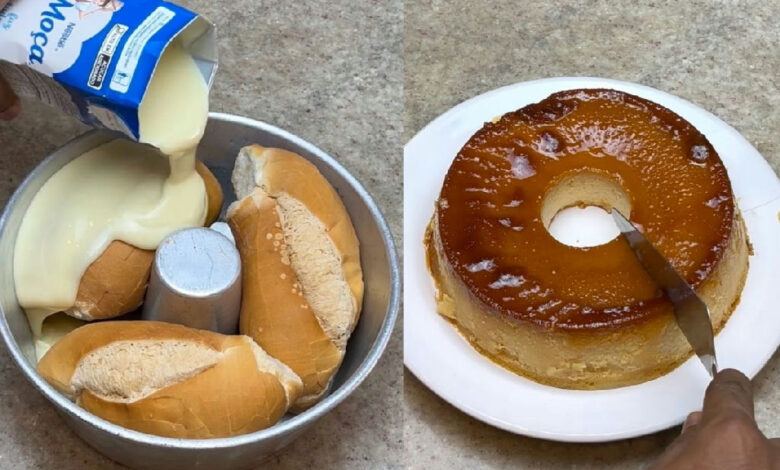 Pudim de pão: como transformar sobras em uma sobremesa sofisticada e econômica