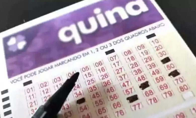 Quina 7108 sorteia prêmio de R$ 12,5 milhões nesta quarta-feira