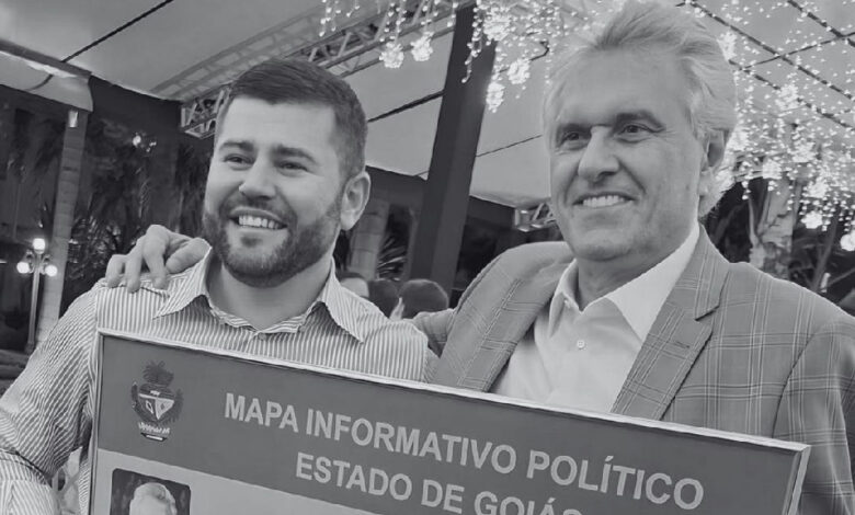 Ronaldo Caiado suspende agenda de campanha após morte trágica de deputado Amilton Filho