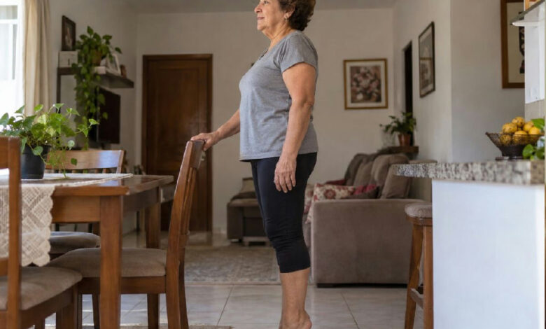 Teste de mobilidade aos 60 anos: por que elevar os pés é um indicador de saúde