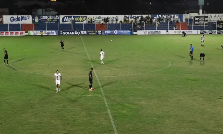 Trindade e Goiânia empatam sem gols em confronto da Divisão de Acesso