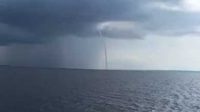 Tromba d’água impressiona moradores em Coari e viraliza nas redes sociais