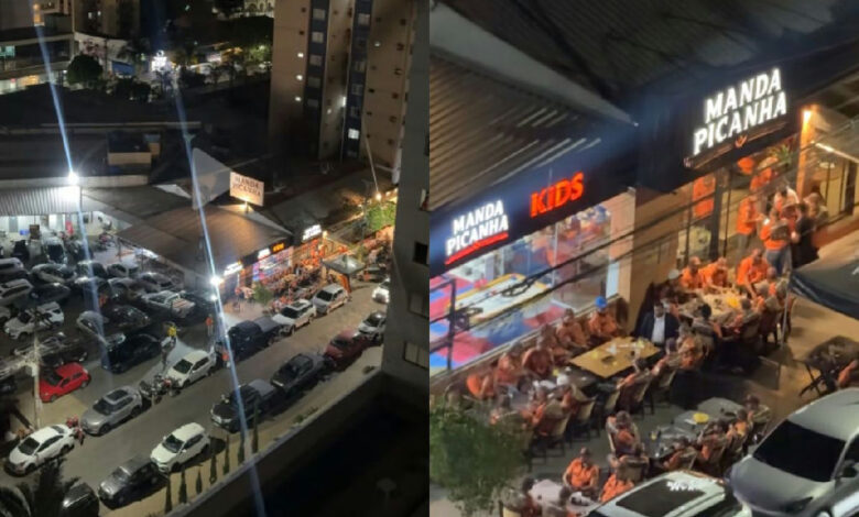 Vídeo de mulher em Goiânia viraliza ao questionar paradeiro dos solteiros em bar lotado de homens