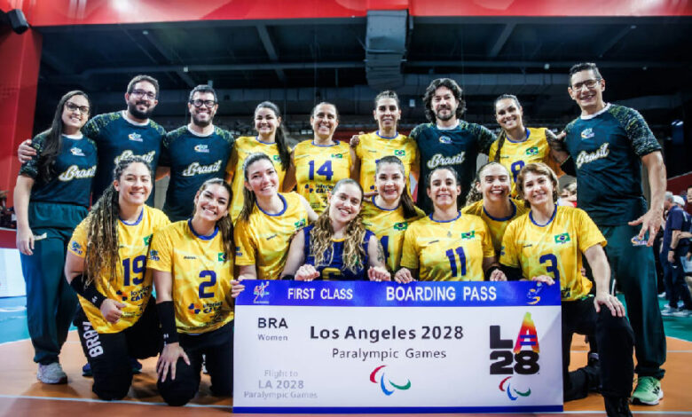 Vôlei sentado da Aspaego leva experiência paralímpica ao Parque Cultural em Goiânia