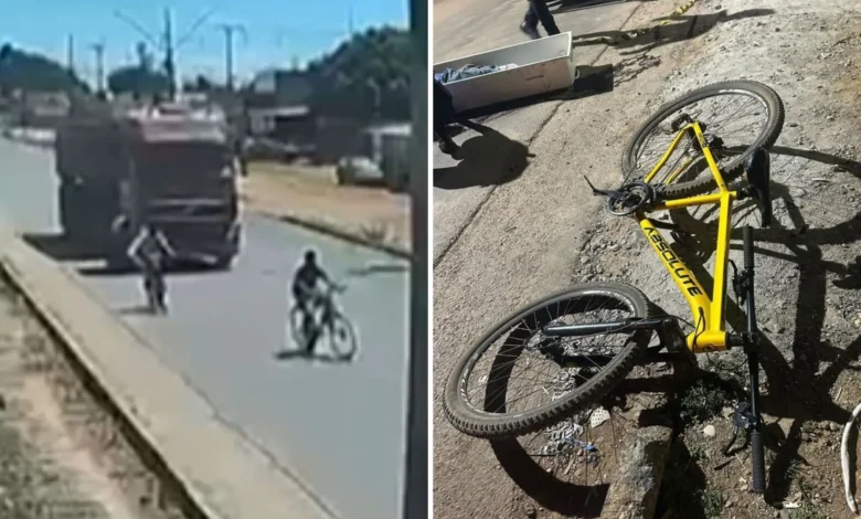 Adolescente de 15 anos morre atropelado por caminhão em Águas Lindas de Goiás