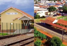 Anterior a Goiânia, município goiano surgiu em torno de ferrovia