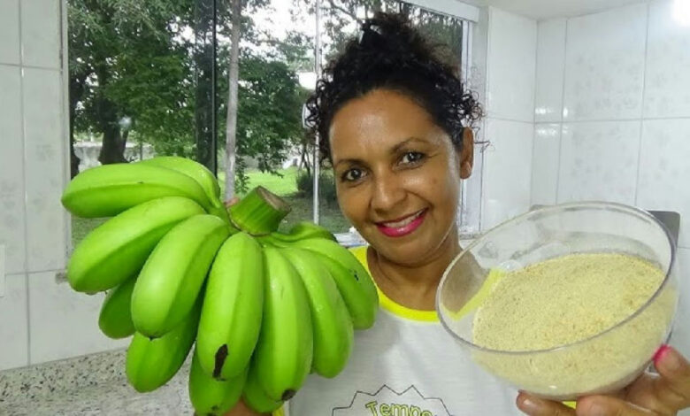 Biomassa de banana verde: o segredo natural para regular o funcionamento do intestino