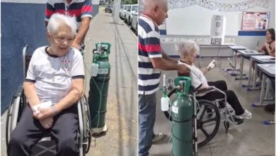 Bisavó de 83 anos supera falha em oxigênio e faz questão de votar em Anápolis