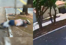 Briga generalizada termina em morte por bloco de concreto em Goiânia