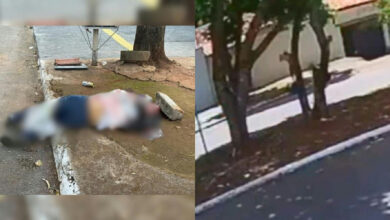 Briga generalizada termina em morte por bloco de concreto em Goiânia