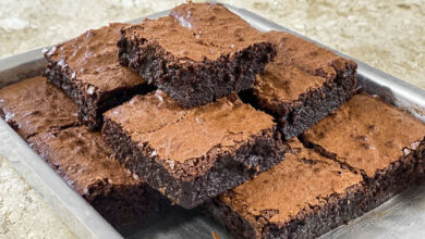 Brownie saudável: aprenda a preparar a versão sem farinha e sem açúcar