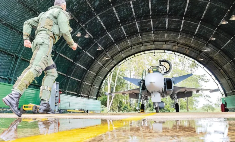Caças Gripen de Anápolis: a base goiana estratégica na defesa aérea de Brasília