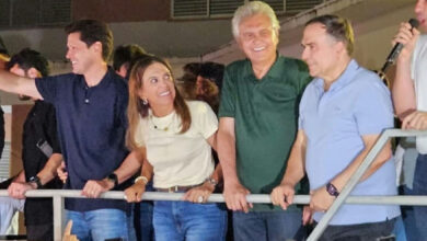 Caiado exalta marca histórica de três vitórias seguidas no primeiro turno em Goiás com Daniel Vilela