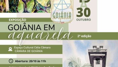 Câmara de Goiânia recebe segunda edição da exposição de aquarelas