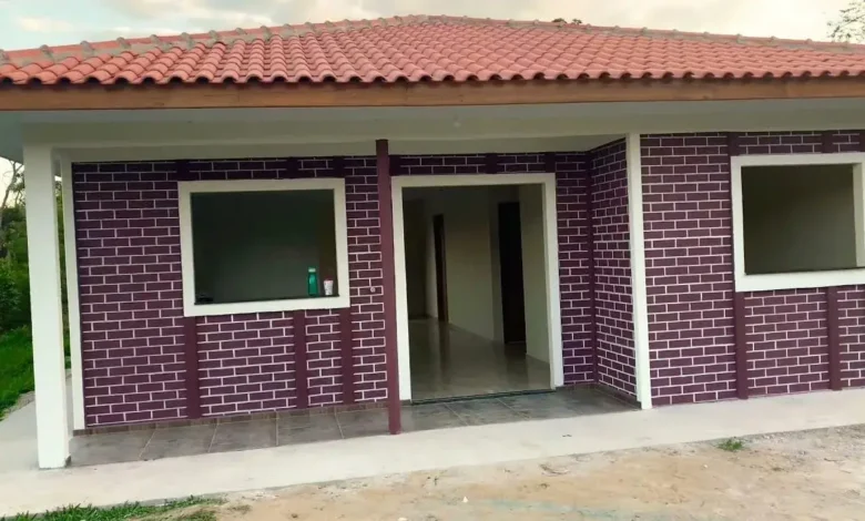 Casa pré-moldada é vendida por menos de R$ 50 mil em plataforma online