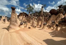 Chaminés de Fada em Goiás atraem visitantes com formações geológicas raras