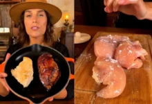 Chef Juliana Lima revela técnica para peito de frango suculento e saboroso na frigideira