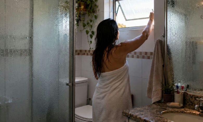 Como eliminar o mofo no banheiro com um ajuste simples na ventilação pós-banho