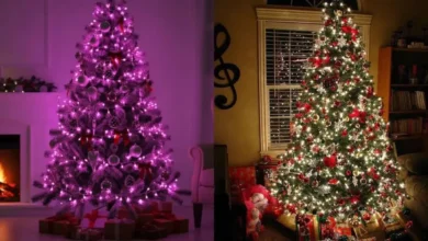 Decoração de natal 2026 troca pisca-pisca colorido por luzes aconchegantes