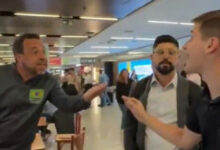 Discussão entre Guilherme Boulos e Lucas Pavanato movimenta Aeroporto de Brasília