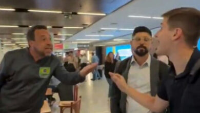 Discussão entre Guilherme Boulos e Lucas Pavanato movimenta Aeroporto de Brasília