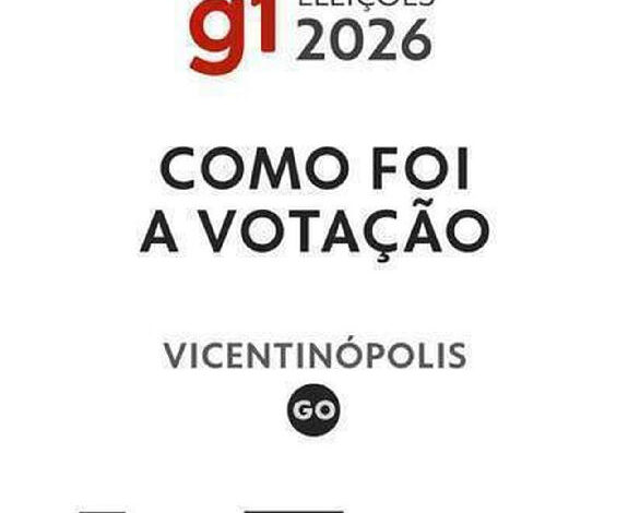 Eleições 2026 em Vicentinópolis: confira o desempenho dos candidatos no primeiro turno