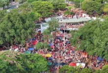 Eleitores de Lula realizam ato final em Goiânia na véspera da votação