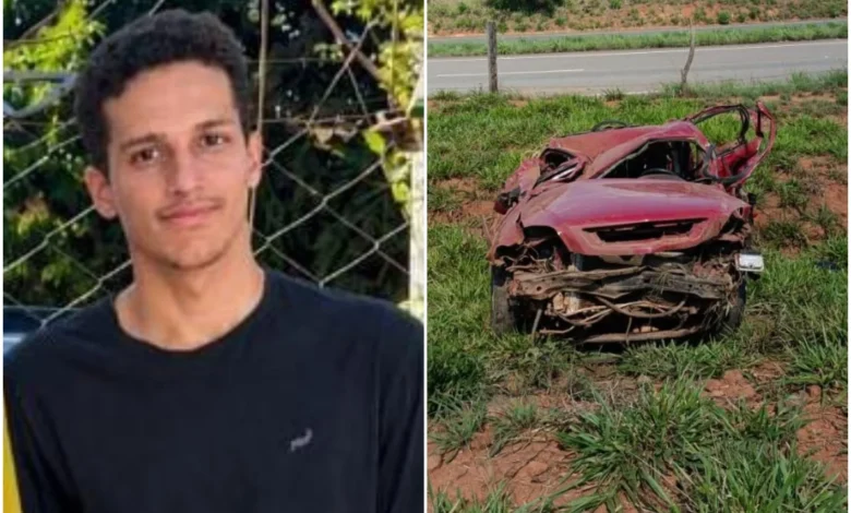 Estudante perde a vida e amigo se fere gravemente em capotamento na Go-080