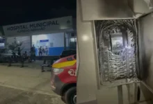 Fogo e fumaça atingem hospital municipal após curto-circuito na rede elétrica