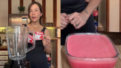 Gelatina cremosa: por que usar água fervendo no liquidificador faz diferença