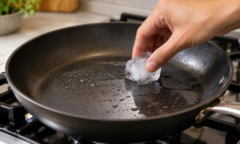 Gelo na frigideira: o hábito que intriga cozinheiros e divide opiniões