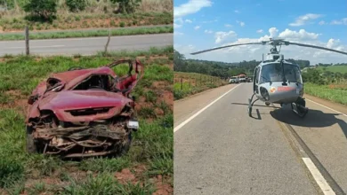 Jovem morre e outro fica ferido em capotamento na Go-080