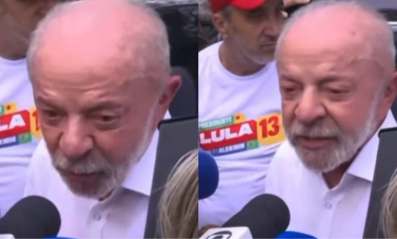 Lula agradece apoio popular antes de votar no segundo turno