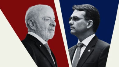 Lula e flávio bolsonaro se enfrentam no primeiro debate presidencial da band
