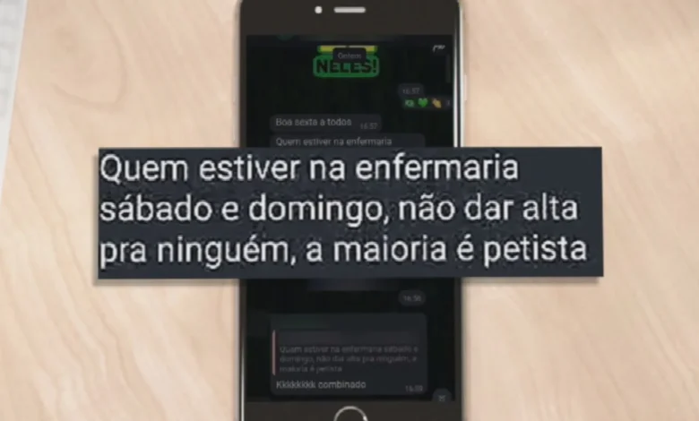Médica é investigada após sugerir retenção de altas hospitalares por motivação política